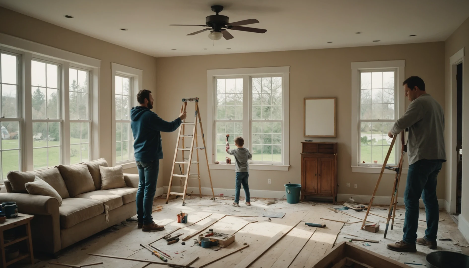 travaux dans une sci familiale