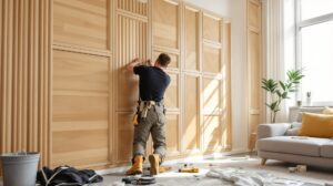 comment installer des panneaux acoustiques en bois