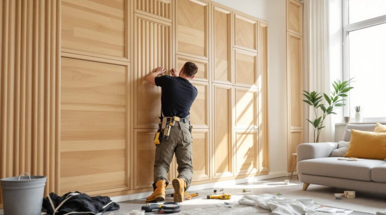 comment installer des panneaux acoustiques en bois