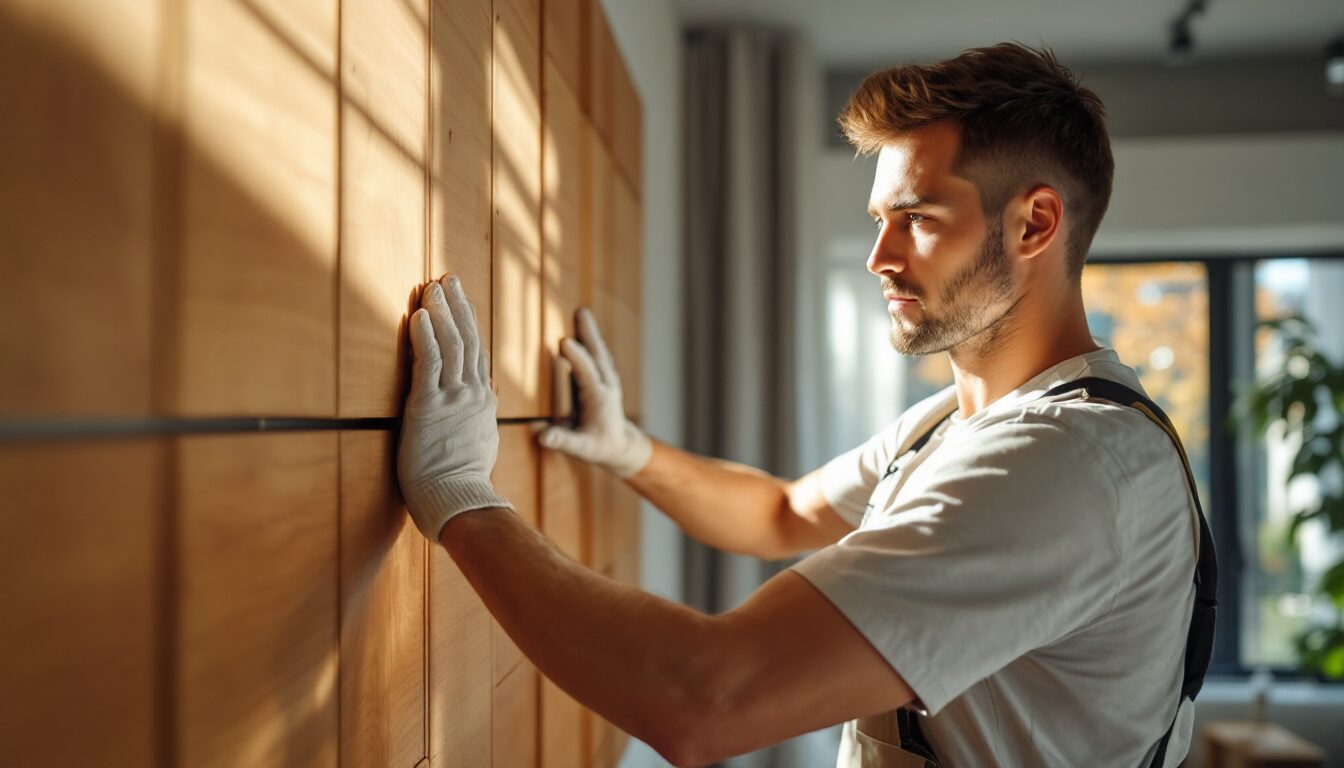 comment installer des panneaux acoustiques en bois