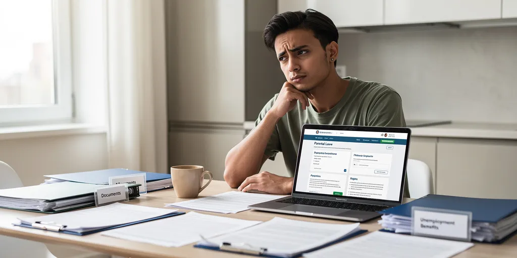 conge parental et chomage