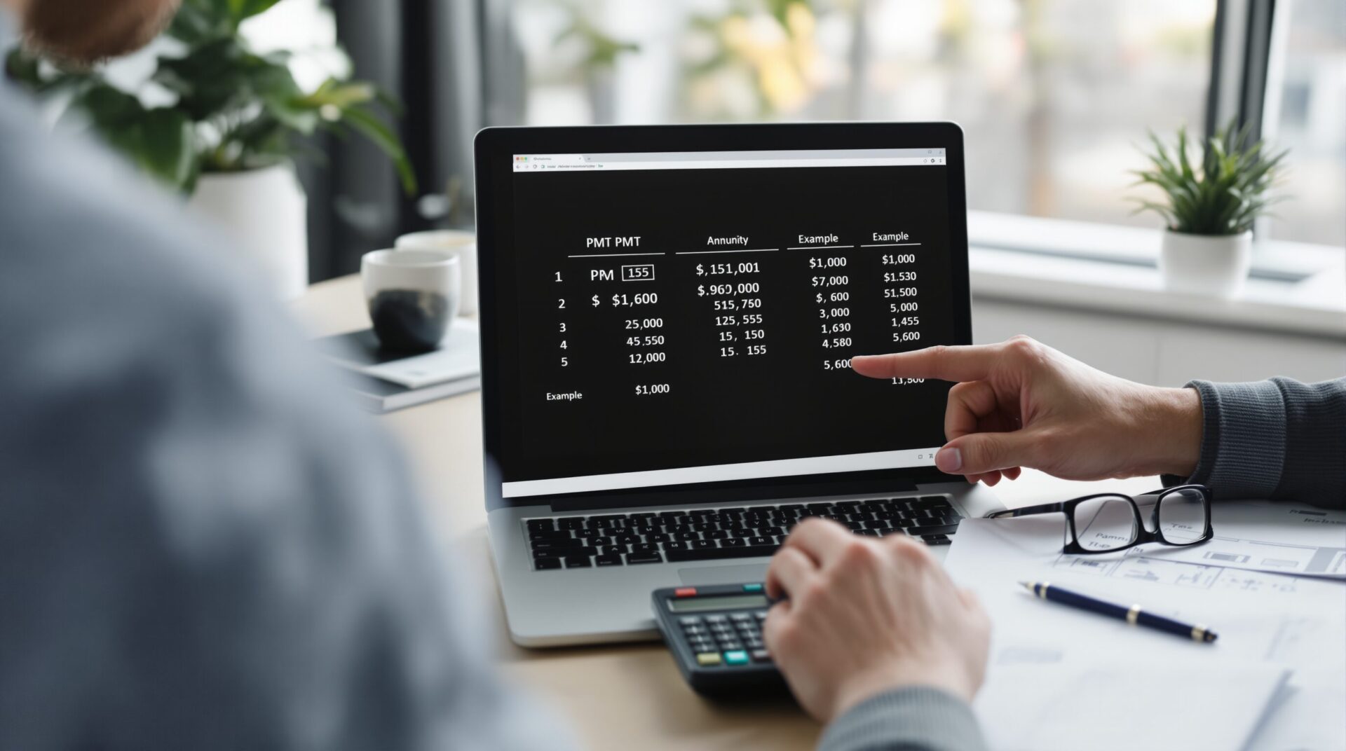 comment calculer l'annuité