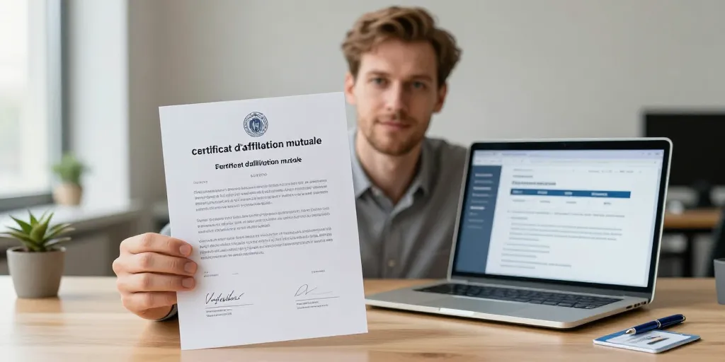 certificat d'affiliation mutuelle
