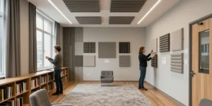 comment atténuer le bruit dans une salle